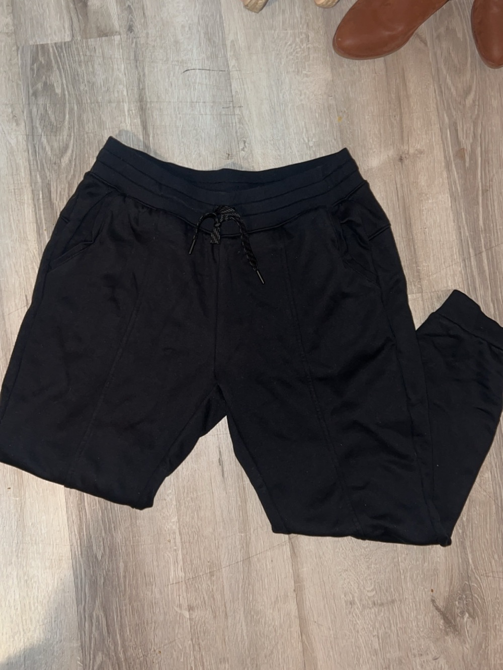 bcg Black Women's Drawstring Track Joggers